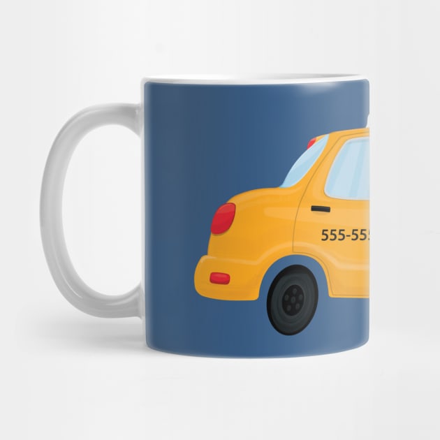 Cute Taxi Cab Design by NPolandDesigns